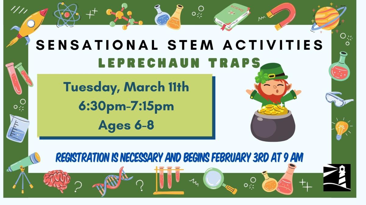 Sensational STEM Leprechaun Traps! at Greece Public Library